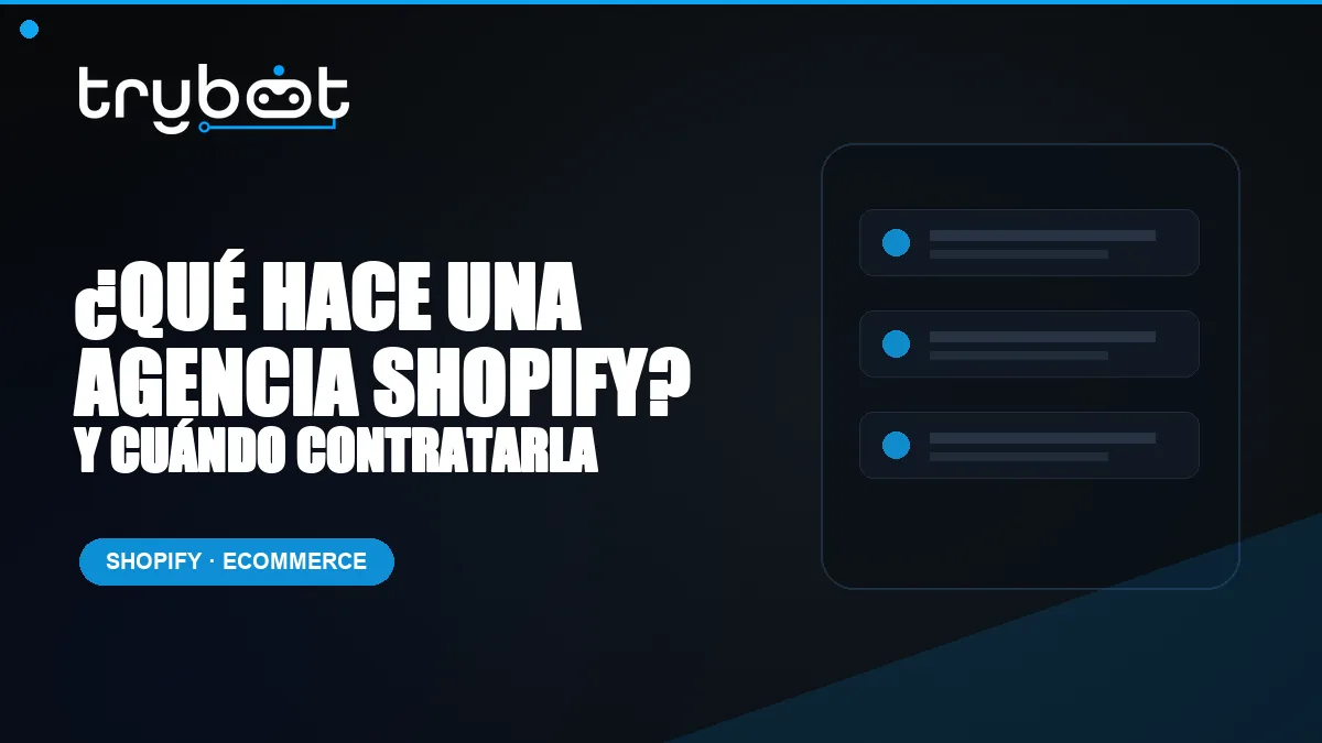 Qué hace una agencia Shopify