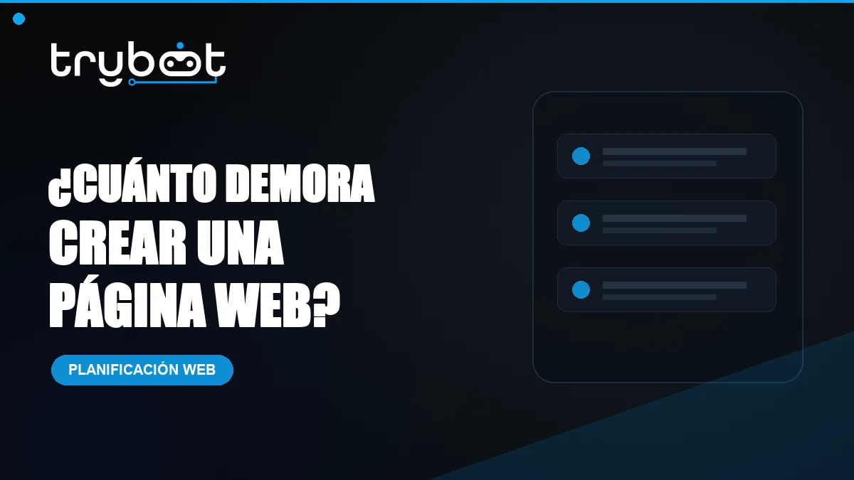 Cuánto demora crear una página web profesional