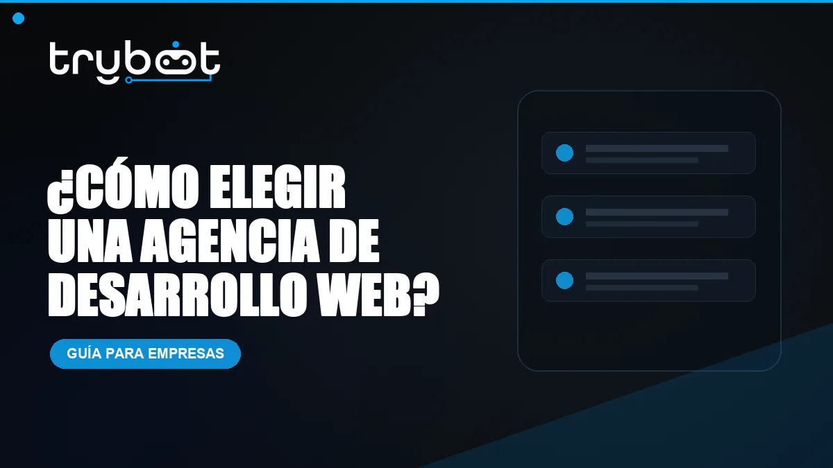Cómo elegir una agencia de desarrollo web