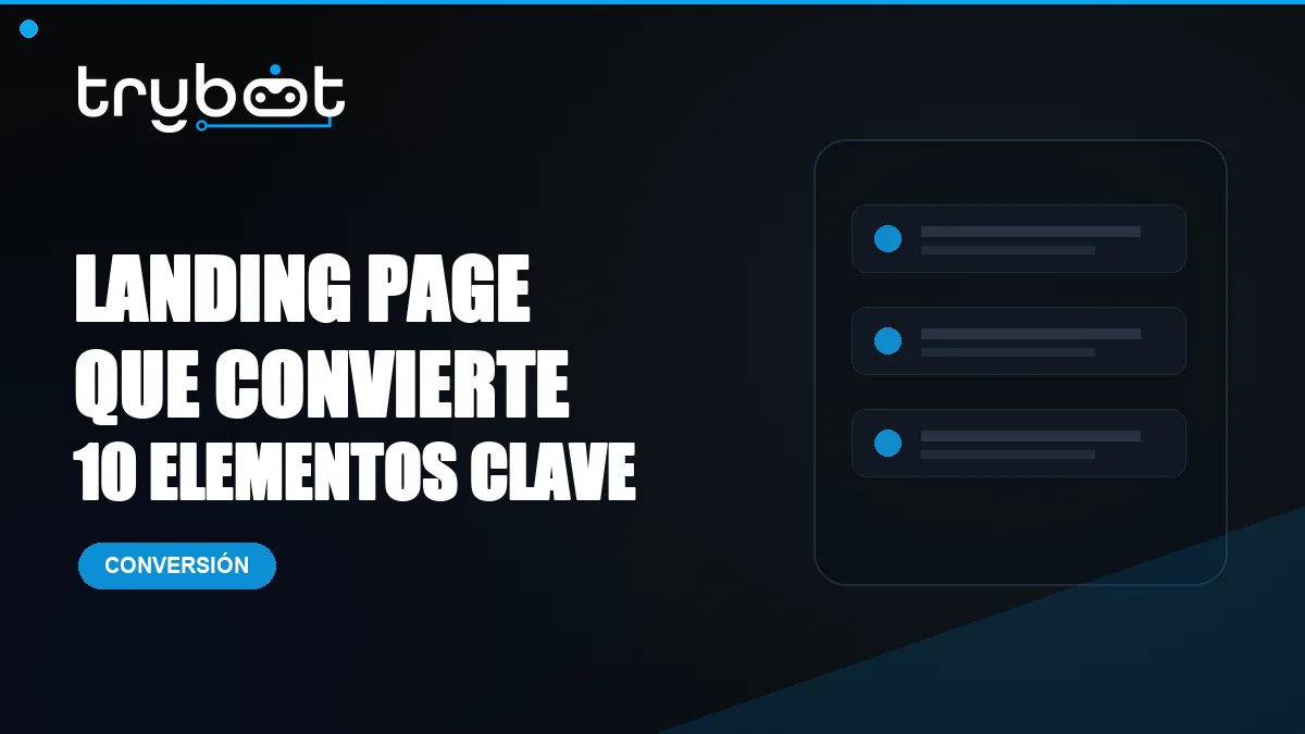 Elementos de una landing page que convierte