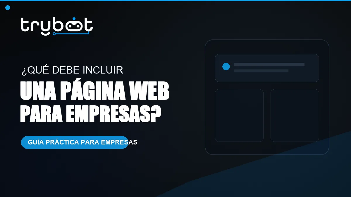 Elementos que debe incluir una página web para empresas